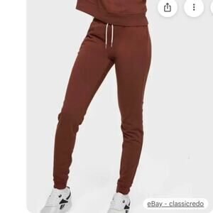 MATE Organic Terry Classic Jogger in chocolate brown size medium